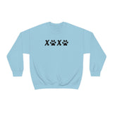 XOXO Paw Print Sweatshirt