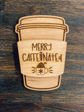 Coffee Christmas Gift Card Holder