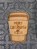 Coffee Christmas Gift Card Holder Ornament