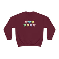 Dog Mama Candy Heart Sweatshirt