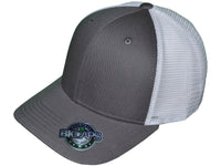 Grey & White Trucker Hat